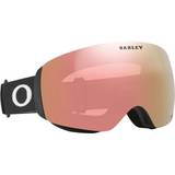 Oakley Flight Deck Prizm Ski Goggles Black Prizm Rose Gold Iridium/CAT3