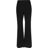 Tory Burch Dam Byxor & Shorts Tory Burch Side-Striped Flared Pant Black