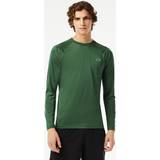 Lacoste Herr - Stretch T-shirts & Linnen Lacoste Long Sleeved Stretch Jersey Sport T-shirt Green