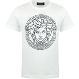Versace Kid's Medusa Logo Short Sleeve T-shirt -White