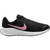 Dam - Läderimitation Löparskor Nike Revolution 7 W - Black/White/Medium Soft Pink