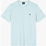 Paul Smith Blåa Överdelar Paul Smith Zebra T-Shirt Light Blue