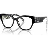 Dolce & Gabbana Svarta Glasögon & Läsglasögon Dolce & Gabbana DG3377 3372 Black M