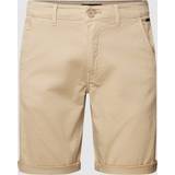Blend Shorts Blend Stoffshorts 20715125 Beige Slim Fit