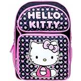 Hello Kitty Ryggsäckar Hello Kitty stor 16 tum rosa ryggsäck, Svart, Large, ryggsäck