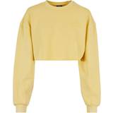 Urban Classics Tröjor Urban Classics Sweatshirt Gelb Regular Fit für Damen
