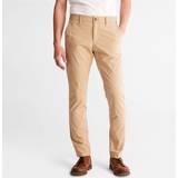 Timberland Beige Byxor & Shorts Timberland SLW Slim Pant Color Humus för Män, Humus, 32L