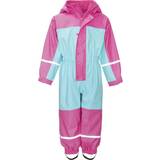 Playshoes Jumpsuits Playshoes Unisex Baby Overall Basic mit Fleecefutter 405401, 15 Türkis