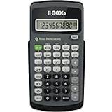 Texas Instruments TI-30XA Schulrechner Einzeiliges, 10-stelliges Display, Batteriebetrieb Grau Schwarz