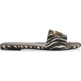 Dam - Tyg Slides Tom Ford Embellished zebra-print sandals multicoloured