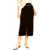 Moncler Polyamid Kjolar Moncler Wool-Blend Midi Skirt
