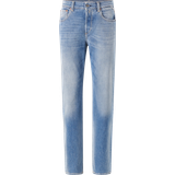 Replay Dam - Skinnjackor - W28 Jeans Replay Jeans Maijke Straight Blå W27/L32