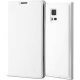 V7 Glas Mobiltillbehör V7 PCS-5BC-WHT-14E smidigt fällfodral för Samsung Galaxy S5 – vit