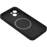 Mobiltillbehör Silikonskal med MagSafe till iPhone 13 Mini Svart