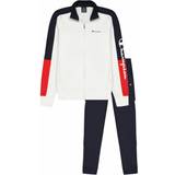Herr - Vita Jumpsuits & Overaller Champion Träningskläder, Vuxen Full Zip Suit Vit Män
