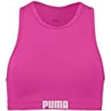 Puma Baddräkter Puma Baddräkt för kvinnor, racerback-bikinitopp, Neonrosa
