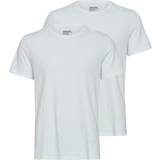 Blend Herr T-shirts Blend T-shirt för män V-ringad, Vit – Weiß vit 70002