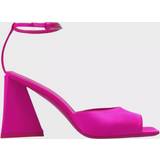 Dam - Tyg Pumps The Attico Piper fluo high sandals 85mm pink
