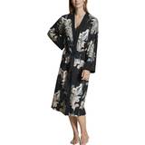 Calida Blommiga Kläder Calida Kimono Favourites Seduction Kimono Svart