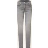 7 For All Mankind Herr Byxor & Shorts 7 For All Mankind Roxanne Bair slim cropped jeans silver