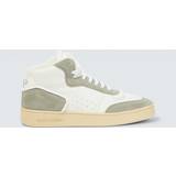 Saint Laurent Sneakers Saint Laurent SL/80 high-top leather and suede sneakers white