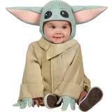 Beige - Uppblåsbar Maskeradkläder Rubies Disney Star Wars Baby Yoda Costume
