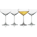 Lyngby Glas Juvel Champagneglas 34cl 4st