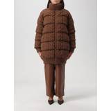 Dam - Ull Jackor Max Mara Ovatta wool and cashmere down jacket brown