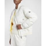 Moncler Vita Ytterkläder Moncler Argo Puffer Bomber Jacket WHITE MEDIUM