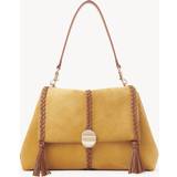 Dam - Mocka Väskor Chloe Womens Safari Gold Penelope Medium Leather Shoulder bag 23x34cm