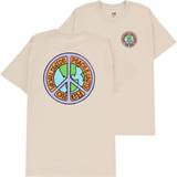 Obey Herr T-shirts Obey Men's Peace & Unity T-Shirt Cream