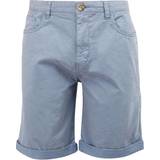 Barbour S Byxor & Shorts Barbour Twill Shorts Herr, 34, Washed Blue