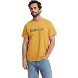 Animal Bomberjackor Kläder Animal Mens Jacob Back Print Organic Logo T-Shirt Yellow