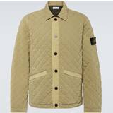 Stone Island L Ytterkläder Stone Island Cotton-blend quilted jacket beige