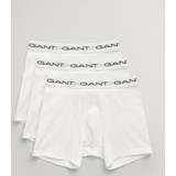 Herr - Jersey - Vita Underkläder Gant Men 3-Pack Boxer Briefs White