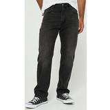 Levi's Herr - Svarta - W34 Jeans Levi's – 551z Authentic – Raka jeans svart tvätt-Svart/a