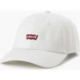 Levi's Herr Huvudbonader Levi's Housemark Cotton Flexfit Cap White ONE