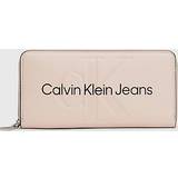 Calvin Klein Rosa Plånböcker Calvin Klein Kvinnors Ck måste plånbok med flik Md, Pale Conch, En storlek