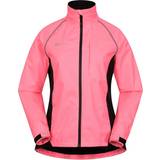 Mountain warehouse Womens/Ladies Adrenaline II Iso-Viz Waterproof Jacket Pink