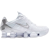 Dam - Tyg Sneakers Nike Shox TL W - White/Metallic Silver/Max Orange