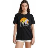 O'Neill Dam Överdelar O'Neill T-shirt med kortärm Dam Luano Graphic Svart