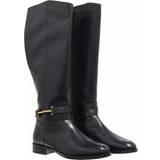 Ted Baker Kängor & Boots Ted Baker Womens Black Rydier Hinge Leather Knee High Boot