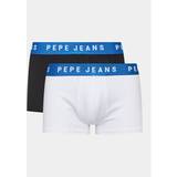 Pepe Jeans Herr Kalsonger Pepe Jeans Badbyxor för män förpackning med 2 Vitt
