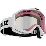 Bliz Skidglasögon Bliz Liner JR Contrast - White/Pink