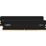 48 GB - 6000 MHz - DDR5 RAM minnen Crucial Pro Black DDR5 6000MHz 2x24GB (CP2K24G60C48U5)