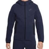 Nike Boy's Sportswear Tech Fleece Full-Zip Hoodie - Obsidian Heather/Black/Black (FD3285-473)