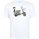 Ben Sherman Herr T-shirts Ben Sherman Plus Collage Mash Scooter T-Shirt White 3XL, Co