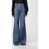 Etro Dam Byxor & Shorts Etro Jeans Woman colour Denim Denim