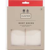 Hunter Dam Kläder Hunter Women's Short Boot Recycled Fleece Socks White