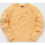 Oversize - Rutiga Överdelar Jordan – Brooklyn – Guldfärgad sweatshirt fleece